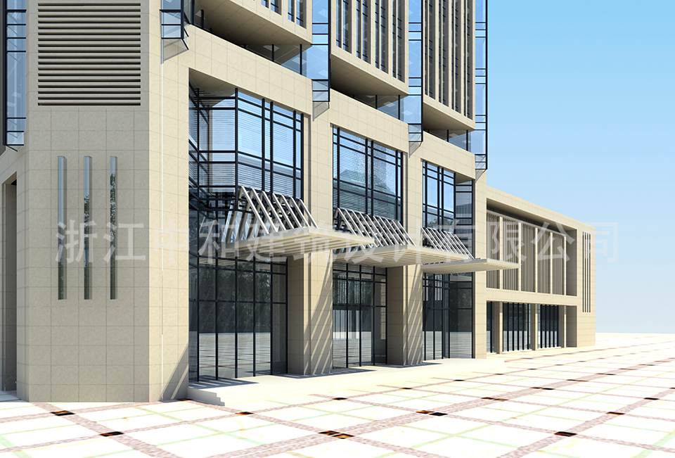 上虞金城大厦-浙江中和建筑设计有限公司