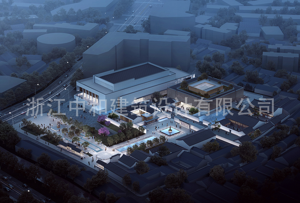 蔡元培广场-浙江中和建筑设计有限公司